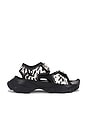 view 1 of 5 Hika Outdoor Sandal in Flower White & Core Black