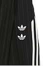 view 7 of 7 x Willy Chavarria Pinstripe Shorts in Black