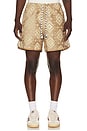 view 1 of 6 x Clot By Edison Chen Ikat Sprinter Short in Beige