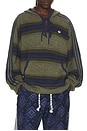 view 1 of 5 SUDADERA BAJA in Green
