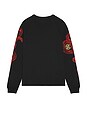 view 2 of 6 x Clot Raglan Pullover in Black