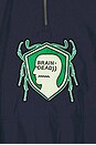 view 7 of 7 x Brain Dead Track Top in Navy
