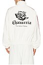 view 3 of 6 x Willy Chavarria Woven Track Jacket in Off White