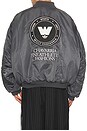 view 2 of 5 x Willy Chavarria Bomber Jacket in Black