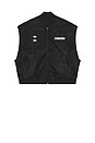 view 4 of 5 x Willy Chavarria Padded Vest in Black