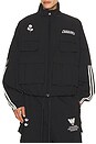 view 1 of 6 x Willy Chavarria Cargo Track Jacket in Black