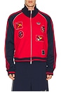 view 1 of 6 CHAQUETA DEPORTIVA BD in Better Scarlet
