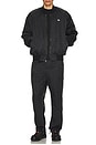 view 5 of 5 x Clot Track Top Pullover in Black