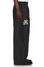 view 2 of 7 x Willy Chavarria Pinstripe Pants in Black & White