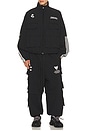 view 6 of 8 x Willy Chavarria Cargo Pant in Black