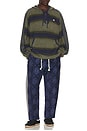 view 4 of 6 PANTALÓN IKAT in Navy