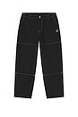 view 5 of 6 PANTALON CHINO TM in Black