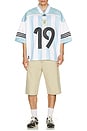 view 3 of 5 AFA Argentina 19 World Cup Jersey in Clear Blue