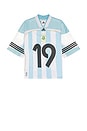 view 4 of 5 AFA Argentina 19 World Cup Jersey in Clear Blue