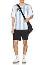 view 3 of 5 AFA Argentina Home 2006 Messi 19 World Cup Jersey in White