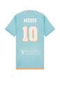 view 1 of 4 Messi 10 Jersey Tee in Easy Mint & Orange