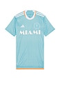 view 2 of 4 Messi 10 Jersey Tee in Easy Mint & Orange