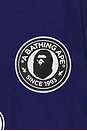 view 5 of 5 x Bape Flame Football Jersey in Japan Blue