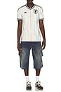 view 3 of 5 JFA Japan 26 Away World Cup Jersey in Off White & Black