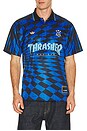 view 1 of 6 x Thrasher Magazine x AFA Jersey in Black & Blue