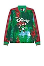 view 5 of 6 x Brain Dead x Disney Long Sleeve Jersey in Red, Bold Green, & Blue