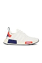 view 1 of 6 Nmd_r1 in Cloud White, Off White & Solar Red