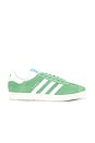 view 1 of 6 Gazelle Sneaker in Preloved Green, White, & Core White