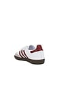 view 3 of 6 Samba Og in White, Preloved Ruby, & Clear Granite
