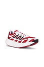 view 2 of 7 Adizero Aruku in White, Pure Ruby, & Core Black