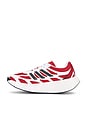 view 5 of 7 Adizero Aruku in White, Pure Ruby, & Core Black