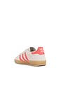 view 3 of 6 Gazelle Indoor Sneaker in Wonalu, Lucky Red, & White