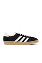 view 1 of 6 Gazelle Indoor Pro Sneaker in Core Black, Off White, & Warm Sand