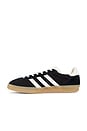view 5 of 6 Gazelle Indoor Pro Sneaker in Core Black, Off White, & Warm Sand