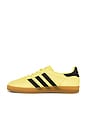 view 5 of 6 Gazelle Indoor Sneaker in Yellow, Core Black, & Gold Metallic