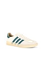 view 2 of 6 Gazelle Indoor Sneaker in Cream White, Pretea, & Wonder White