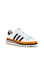 view 2 of 6 x Clot By Edison Chen Sawtooth Superstar Sneaker in Orange