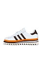 view 5 of 6 x Clot By Edison Chen Sawtooth Superstar Sneaker in Orange
