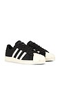 view 1 of 7 x Willy Chavarria Superstar 2 Sneaker in Black, White, & Gold Metallic