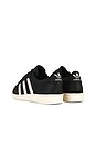 view 3 of 7 x Willy Chavarria Superstar 2 Sneaker in Black, White, & Gold Metallic