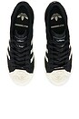 view 4 of 7 x Willy Chavarria Superstar 2 Sneaker in Black, White, & Gold Metallic