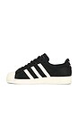 view 5 of 7 x Willy Chavarria Superstar 2 Sneaker in Black, White, & Gold Metallic