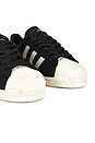 view 7 of 7 x Willy Chavarria Superstar 2 Sneaker in Black, White, & Gold Metallic
