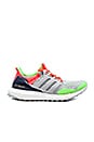view 1 of 6 Ultra Boost KOLOR Sneaker in Light Grey & Solar Orange & Dark Blue