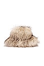 view 2 of 3 The Emily Faux Fur Hat in Beige