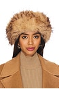 view 1 of 3 The Esme Faux Fur Hat in Oak Buff