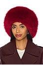 view 1 of 3 The Pill Box Hat in Goji Berry