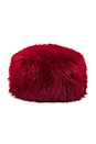 view 2 of 3 The Pill Box Hat in Goji Berry