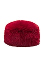 view 3 of 3 The Pill Box Hat in Goji Berry