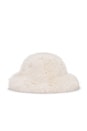 view 2 of 2 The Landau Hat in Whisper White