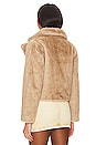 view 4 of 5 Faux Mink Jacket in Palomino